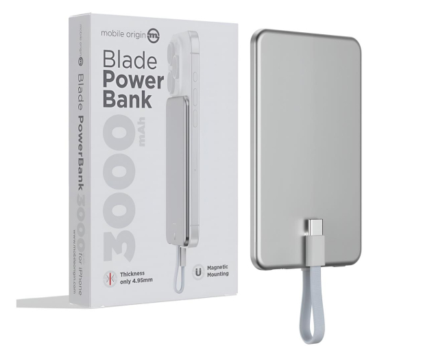 Mobile Origin Blade PowerBank 3000mAh silver - 1288844 - zdjęcie 5